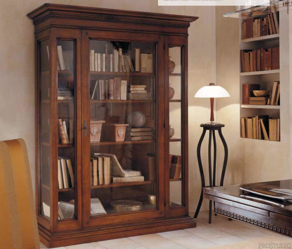 Книжный шкаф в стиле хай-тек, модерн или все-таки выбрать классику?