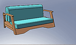 Кресло-кровать Аккорд (аккордеон)