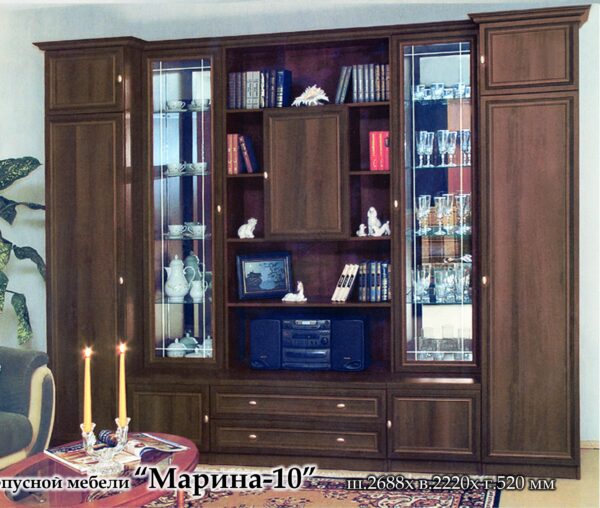 Стенка мебельная "Марина-10"